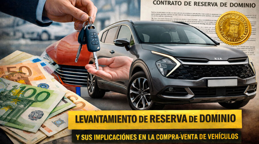 Levantamiento de reserva de dominio: qué implica en la compra-venta de vehículos financiados